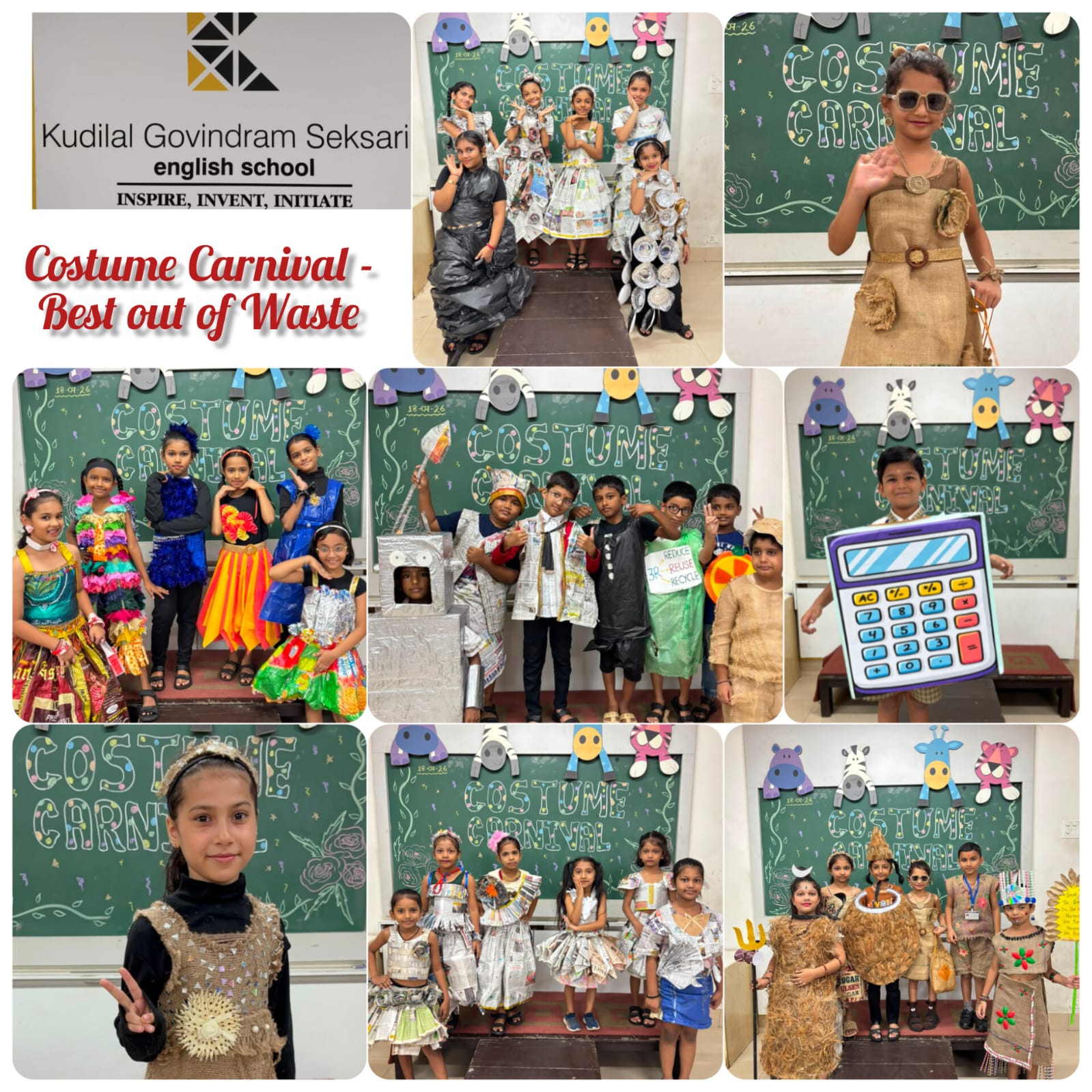 Costume Carnival - Best Out of Waste Competition - Primary Section
