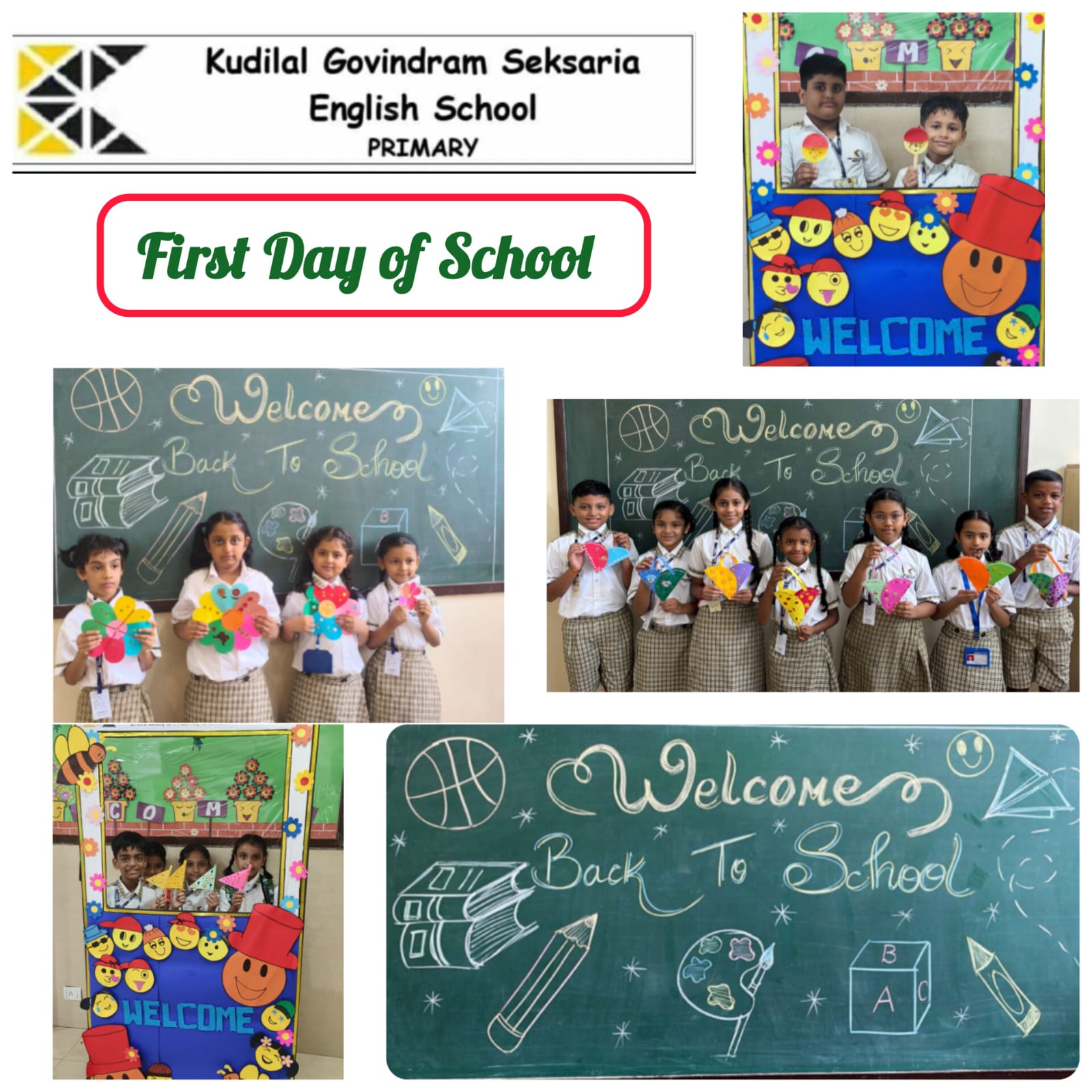 First Day of School - Primary Section