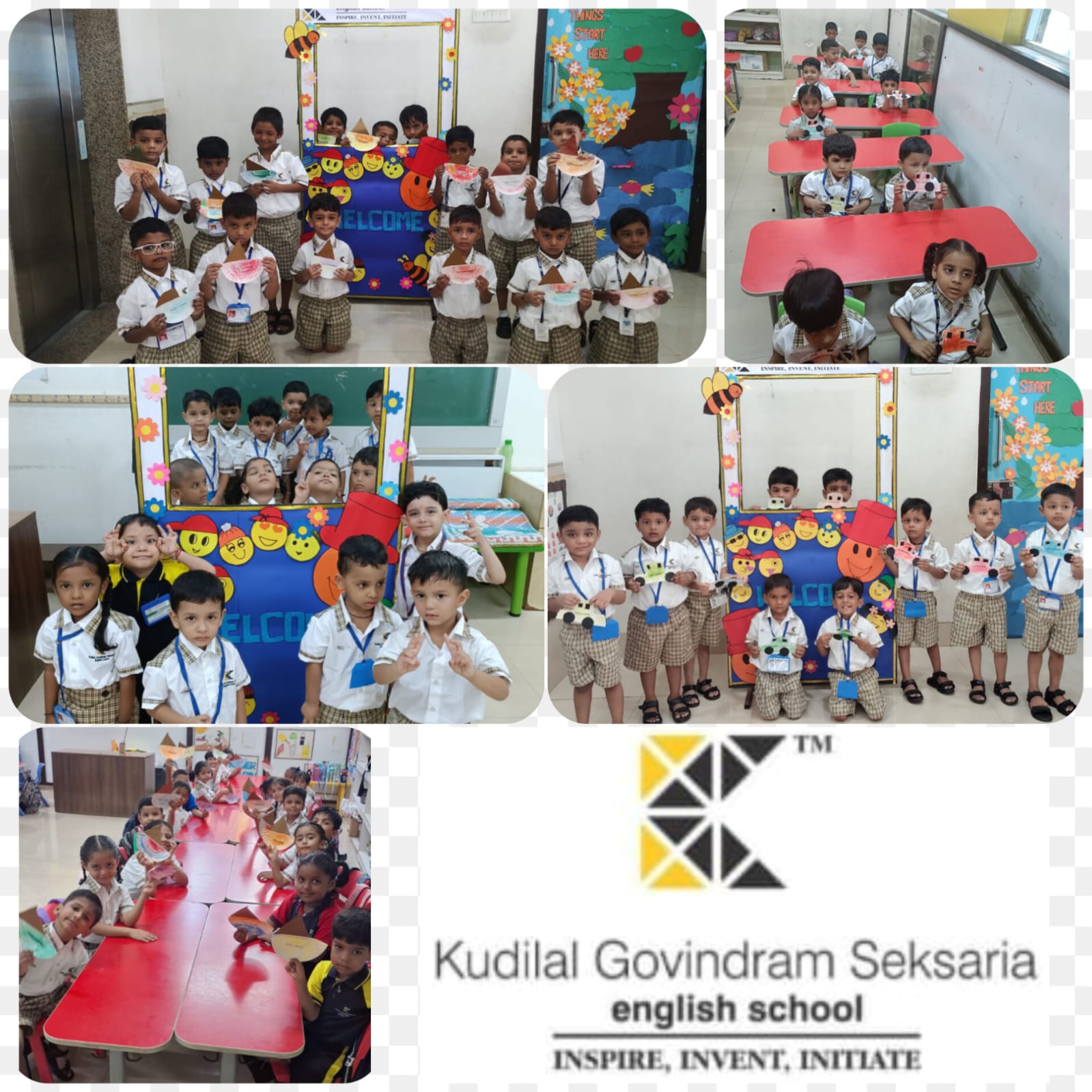 First Day at School - Pre-Primary Section