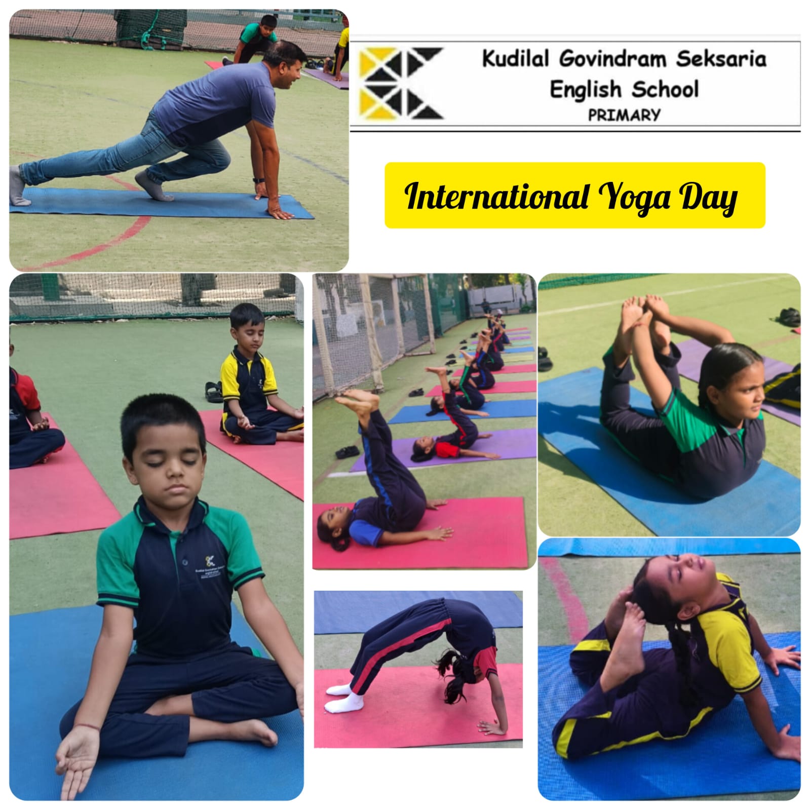 International Yoga Day Celebration - Primary Section