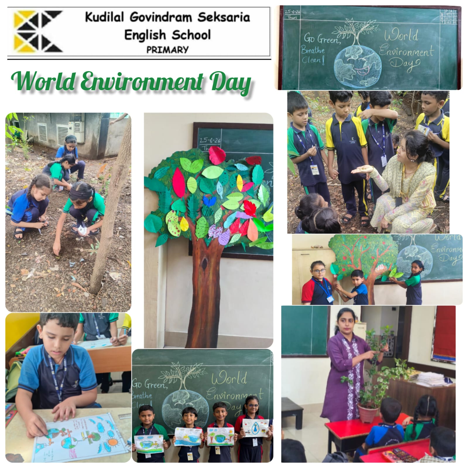 World Environment Day Celebration - Primary Section