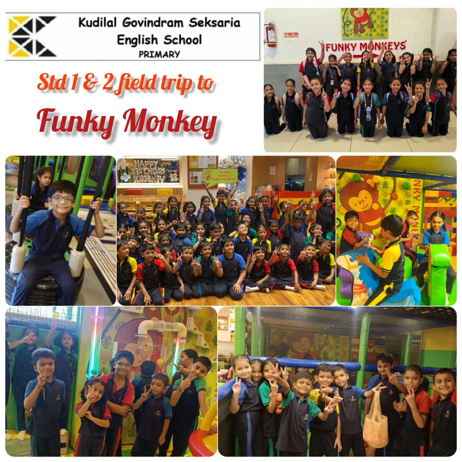 Adventure Trip - Funky Monkey - Primary Section