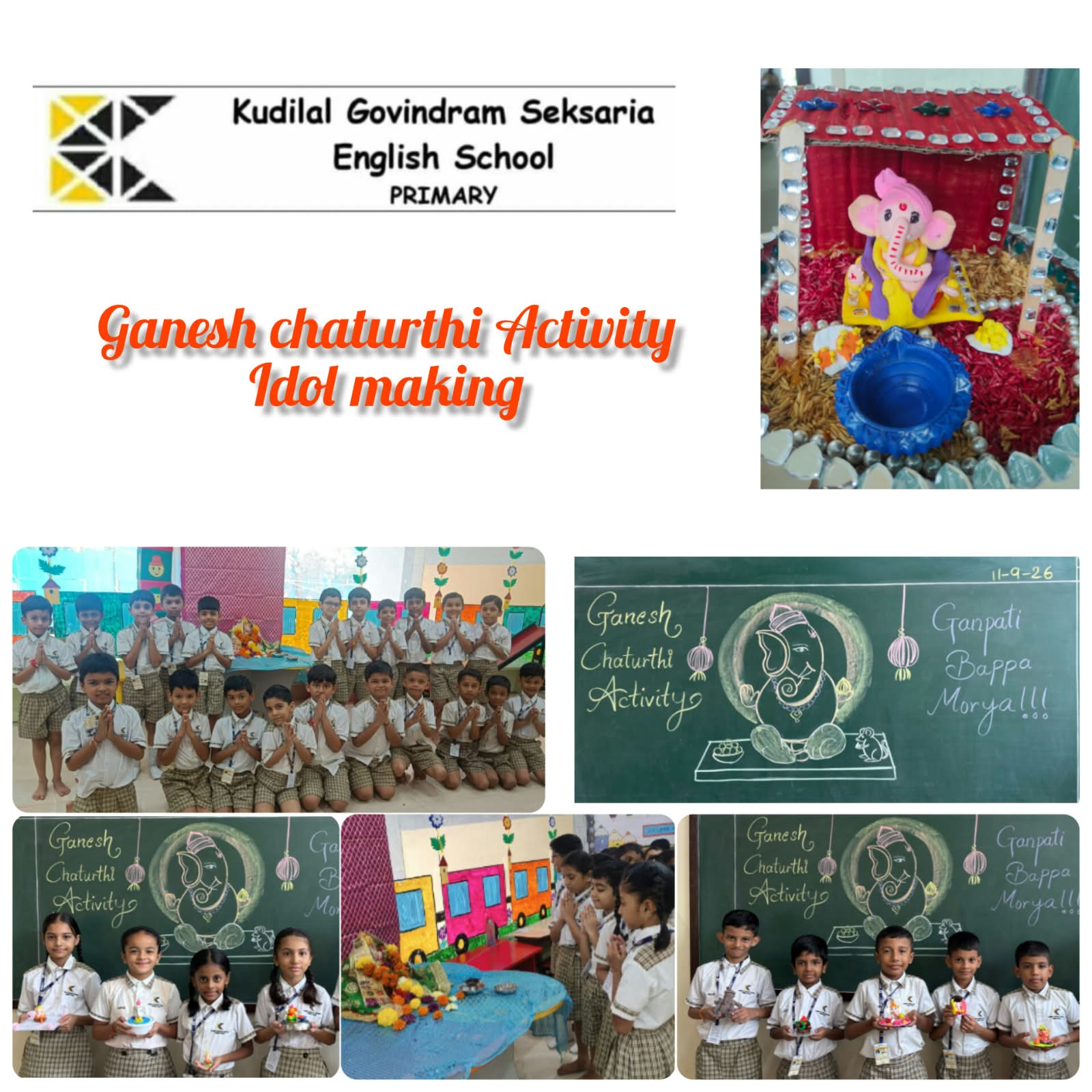Ganesh Chaturthi Celebration - Primary Section
