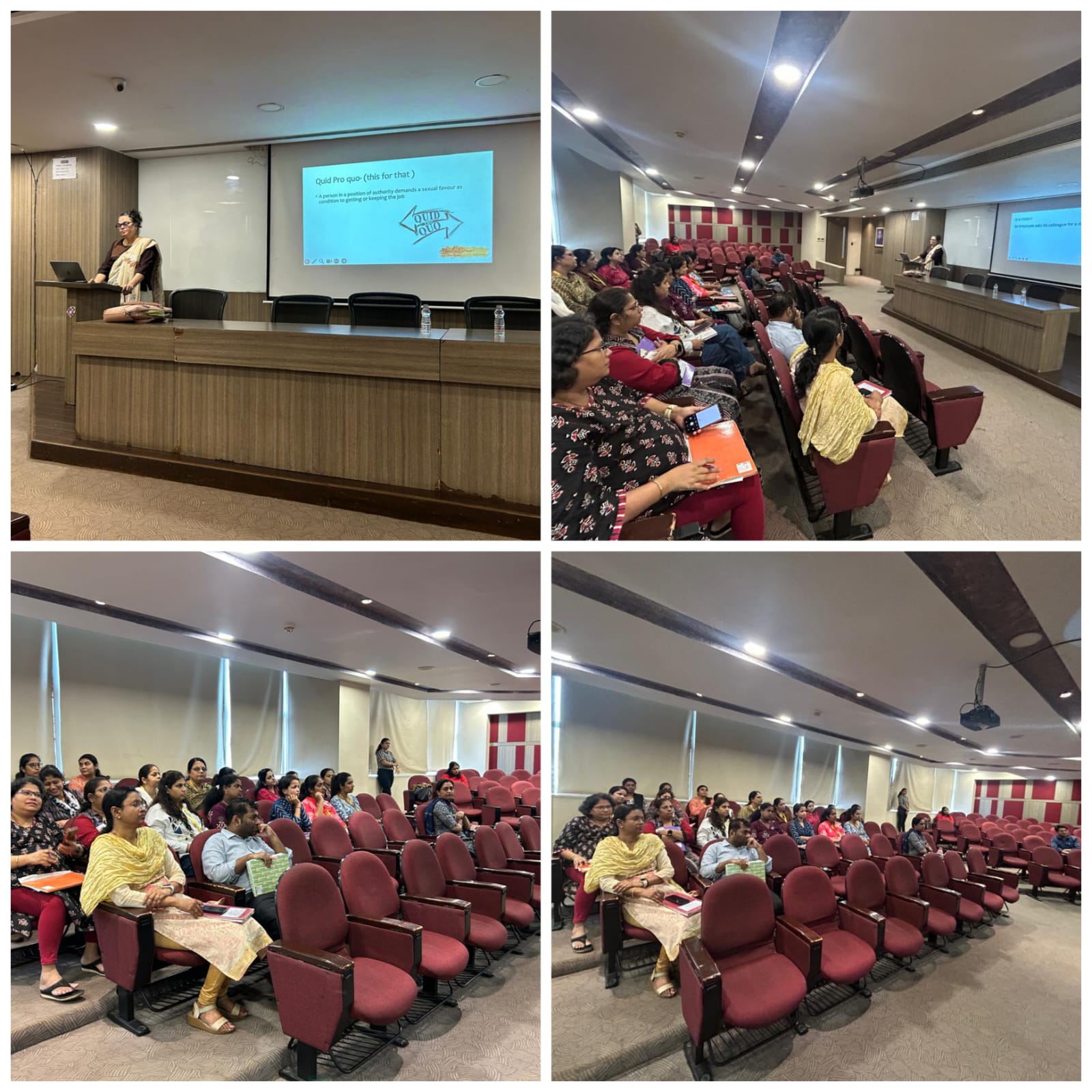 Teacher Enrichment Programme on POSH - Staff Members