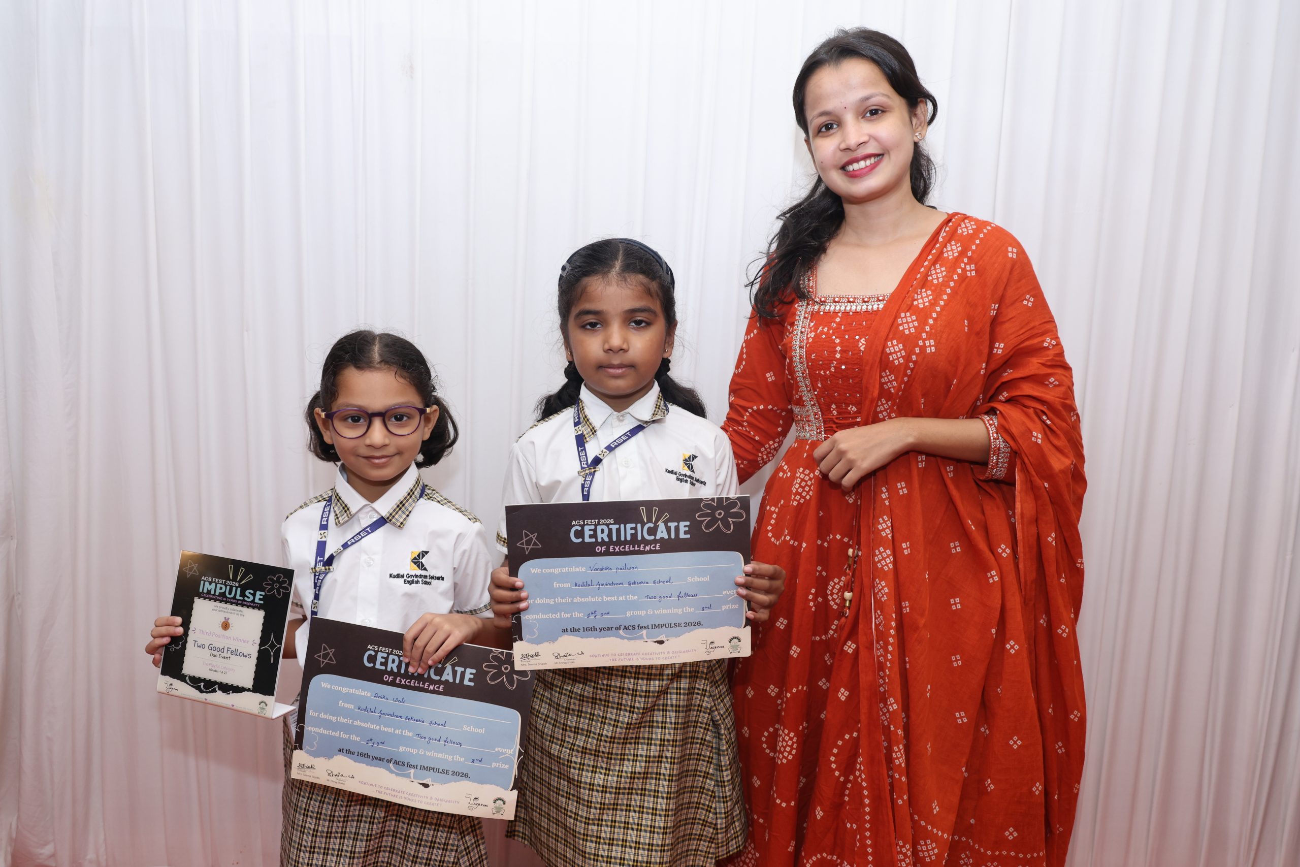 Two Good Fellows Competition - Primary Section
