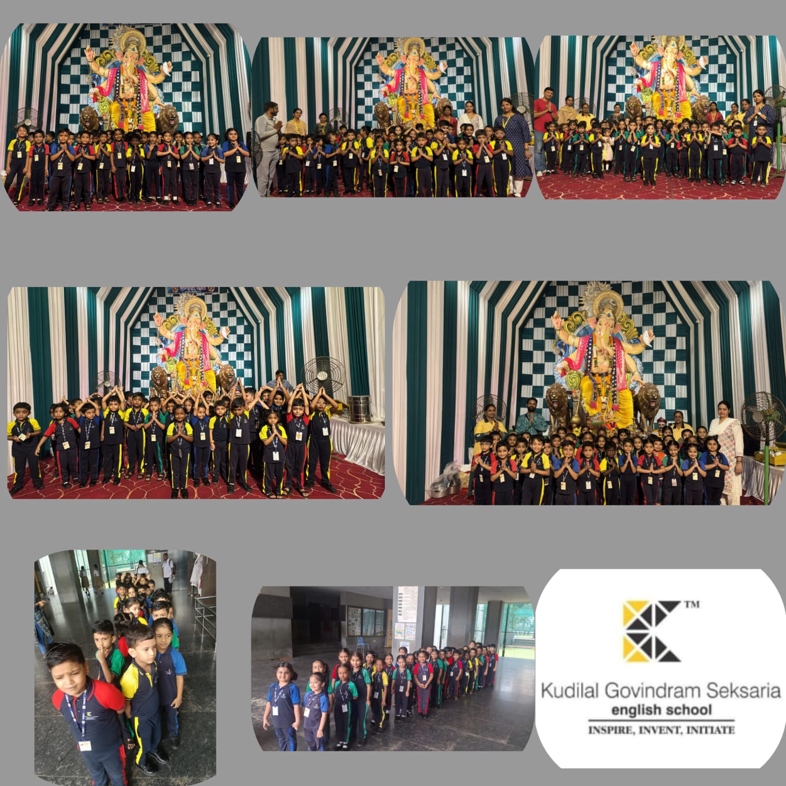 Visit to Ganesh Pandal - Pre-Primary Section